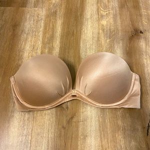 Victoria’s Secret Nude Push-up Strapless Bra
